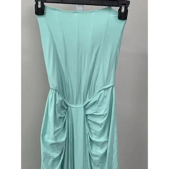Deme by Gabriella x REVOLVE Pearl Gown in Green strapless maxi -  www.rajagirimanappuram.com